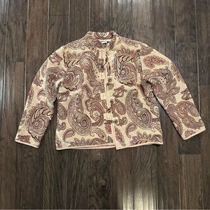 Paisley Patterned Jacket